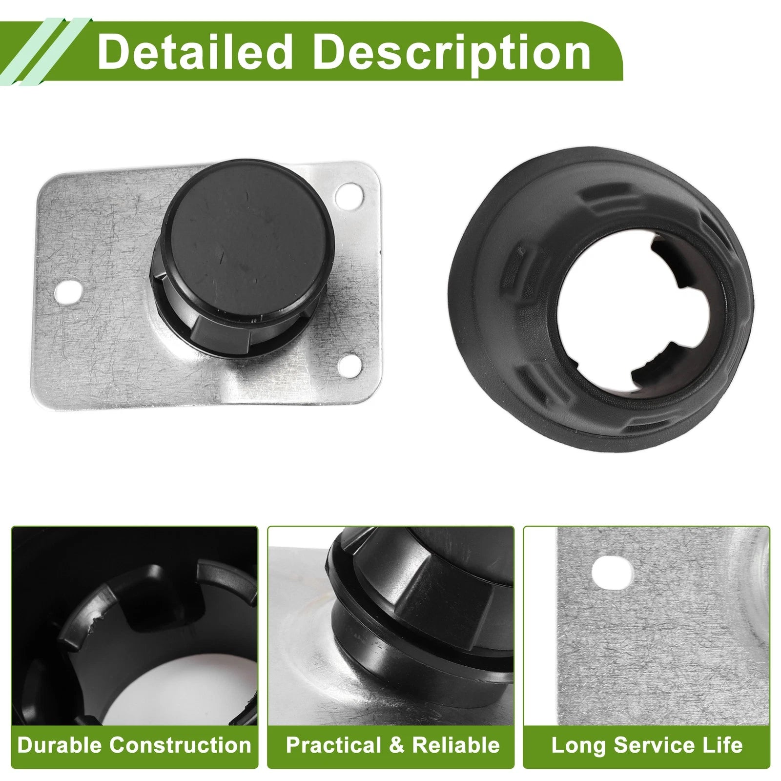 Rear Door Stop Retainer Bumper for Ford Transit-150 250 350 (2014–2023)