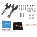 2x Rear Upper Adjustable Control Arms with Bushing For Ford Mustang 1979-2004