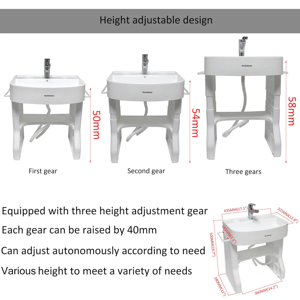 Washstand Self-care Station for Child Baby Early Learning (Plastic)