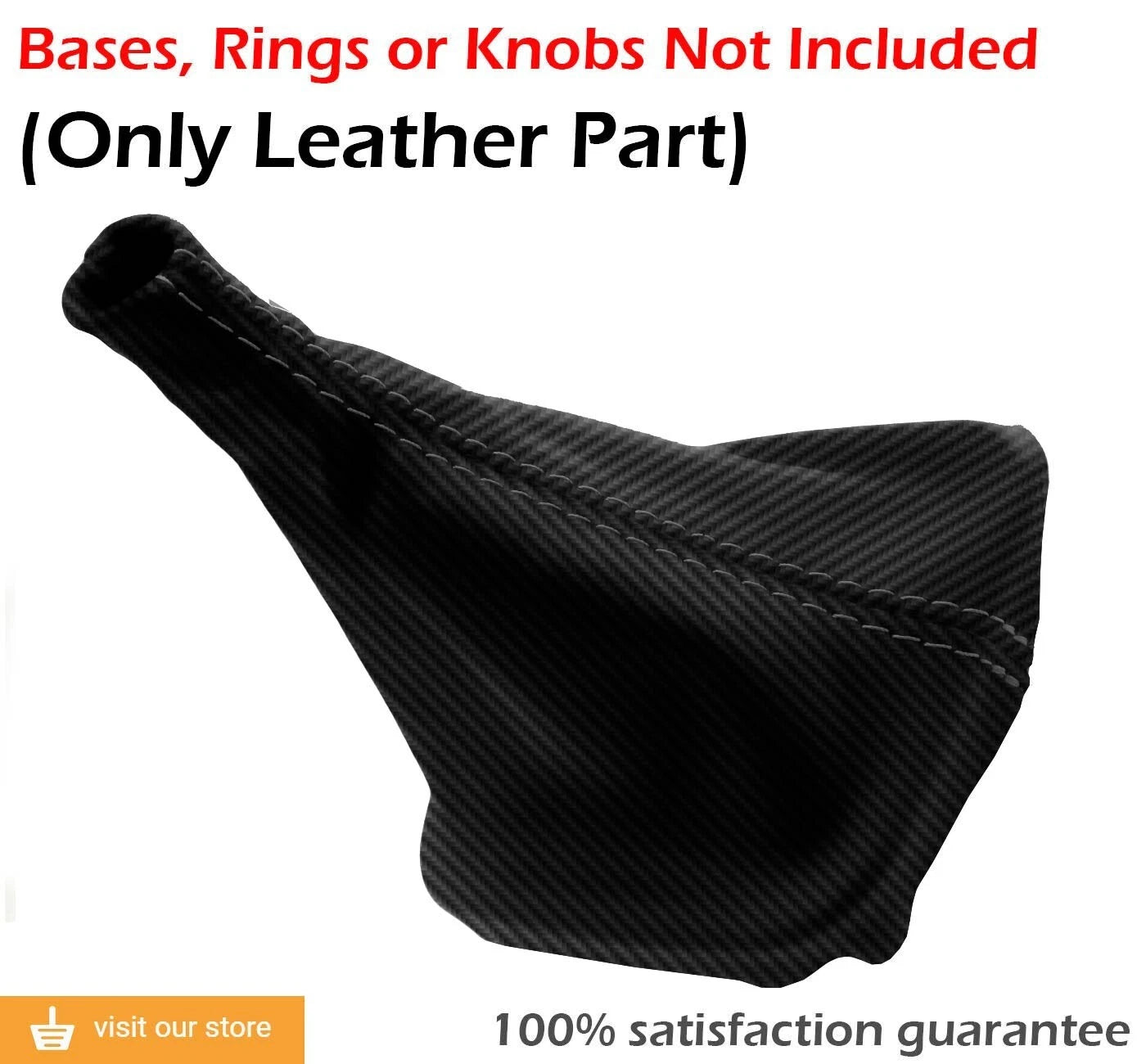 Carbon Fiber Manual Shift Boot for BMW E30 318i 325 325i M3 (1982–1994)