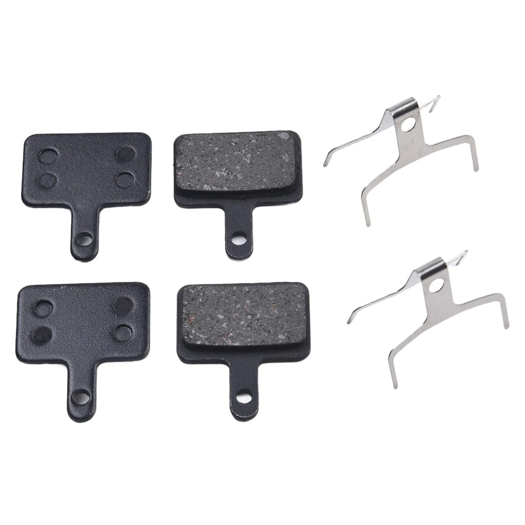Set of 4 Hydraulic Disc Brake Pads for Motorcycle (Non-Asbestos Organic)