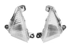 Front Turn Signals Clear Lens for Kawasaki Ninja 650R (2006–2008), ZX-10R (2006–2007)