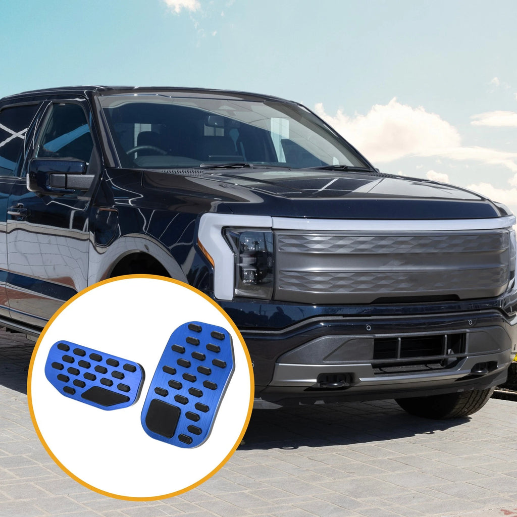 Set of 2 Brake Gas Pedal Pads for Ford F-150 (2021–2023)
