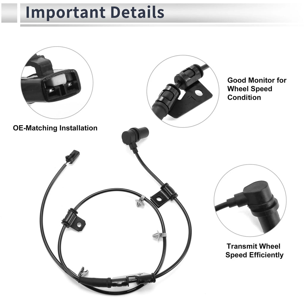 ABS Wheel Speed Sensor for Hyundai Elantra (No. 956702D050/956702D000)