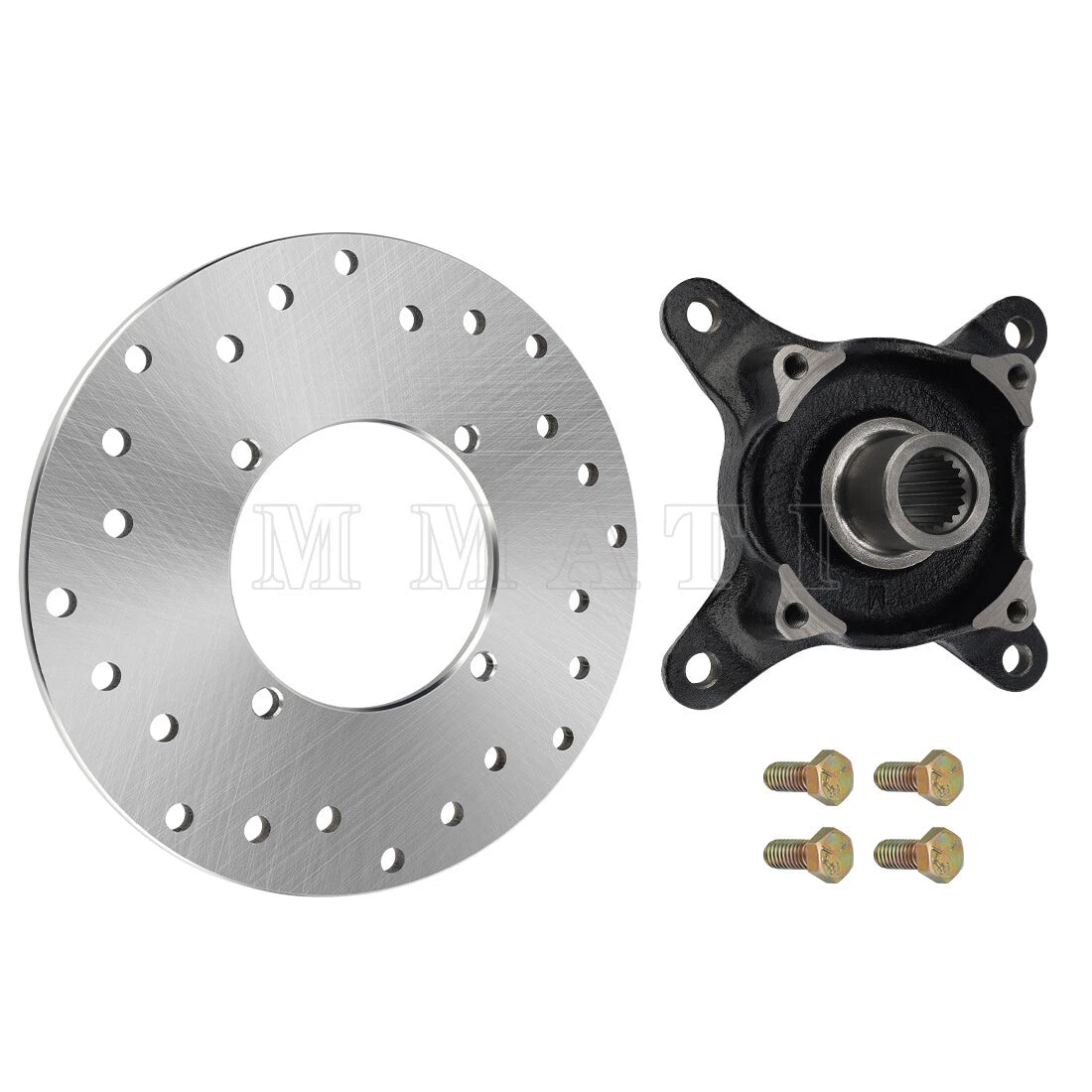 Rear Left Wheel Hub w/Disc Rotor for Polaris Xpedition 425 (2002) #5131935 #5244882