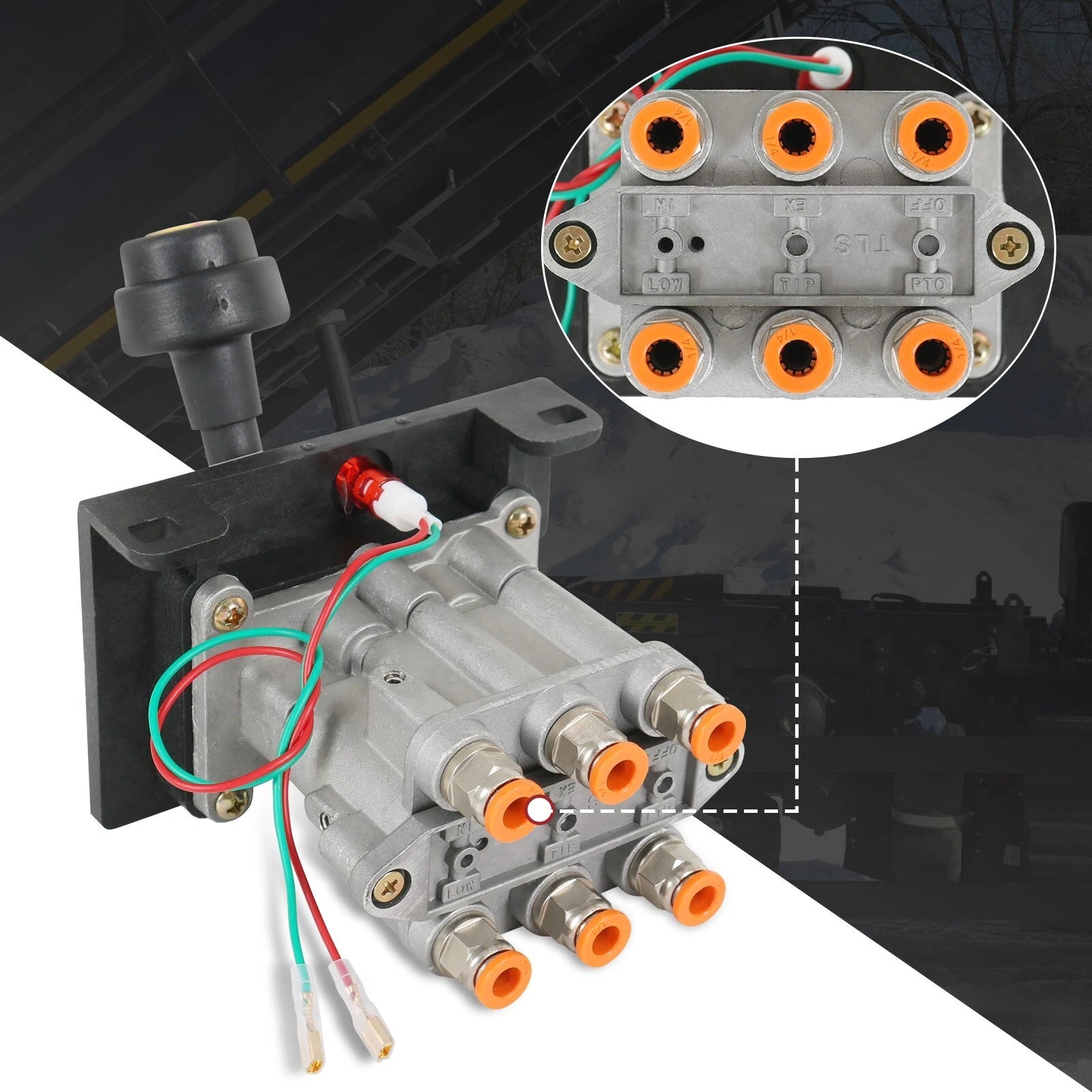 Control Valves for Dump Truck Tipper Hydraulic System