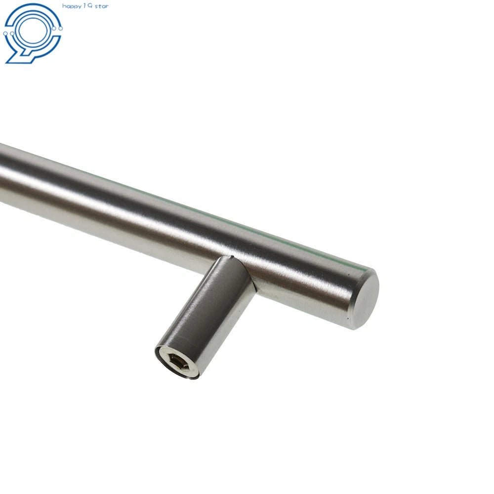 50Pack 5" T Bar Handles for Kitchen Cabinets - Stainless Steel