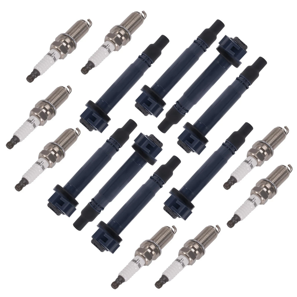 8x Ignition Coil + 8x Spark Plug for Lexus LX570 LS600h (2008–2020) 90919-01249