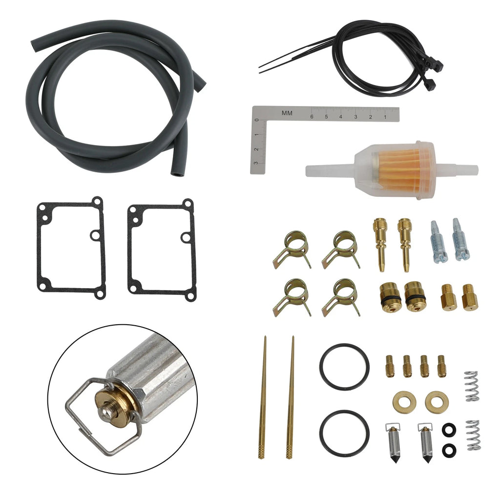 Carburetor Rebuild Repair Kit for Yamaha Banshee 350 YFZ350 (1988–2006)