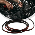 Shock Absorbent T Shape Rubber Seal Strip 2M Car Door Weatherstrip Trim