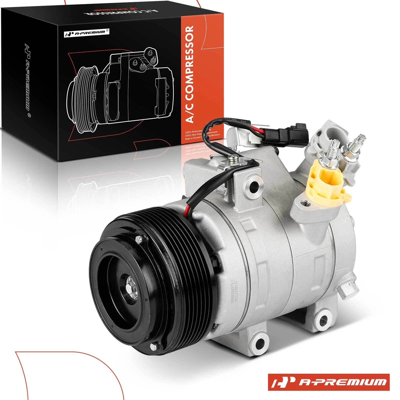 A/C Compressor with Clutch for Ford Ranger (2017–2018)