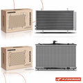 Radiator & A/C Condenser Kit with Drier & Bracket for Toyota Camry (2012-2017)
