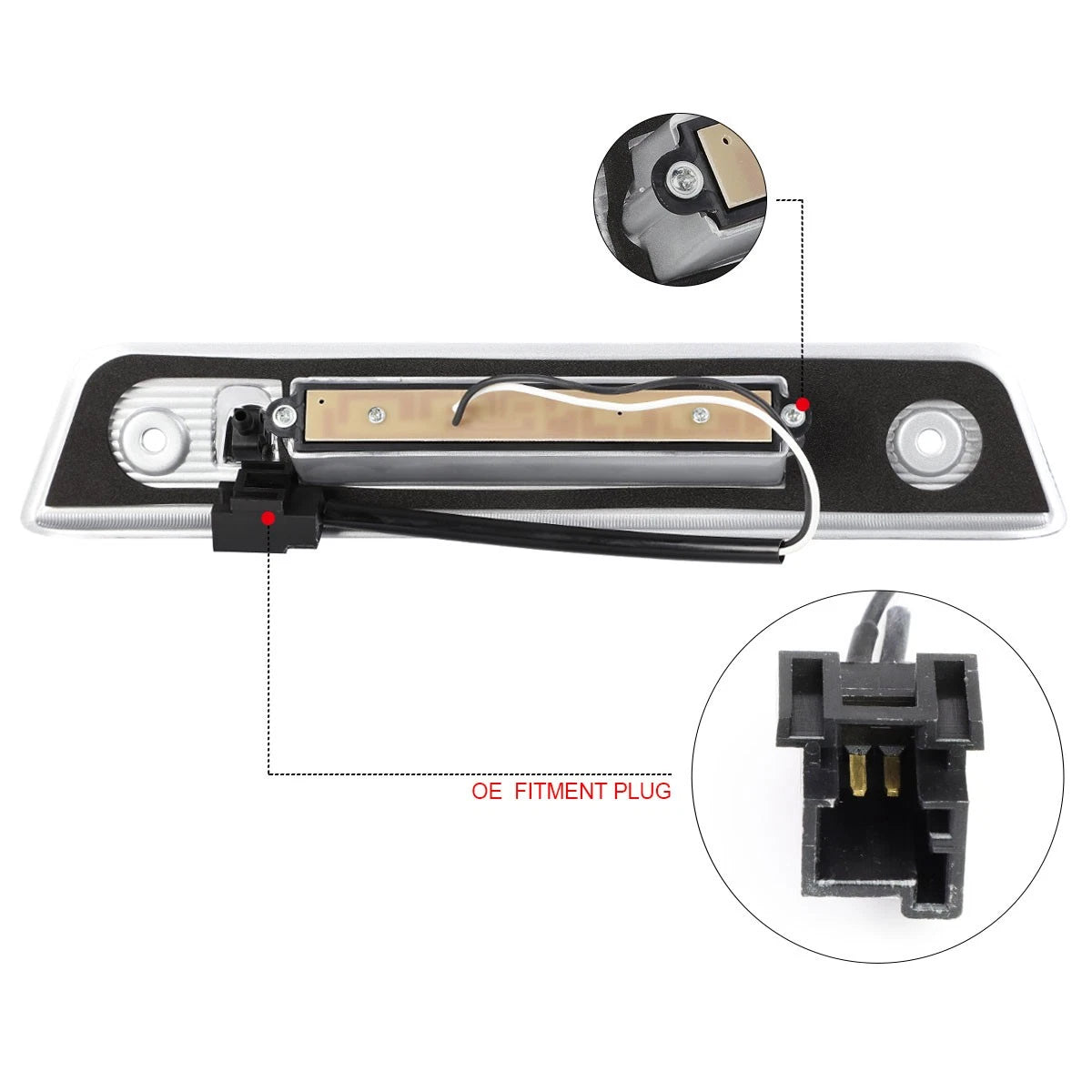 Front Lower Bumper Lip Splitter Spoiler for Dodge Charger SRT (2015–2020)