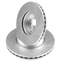 Set of 2 Front Disc Brake Rotors for Mercedes-Benz C230 C250 C300 SLK250