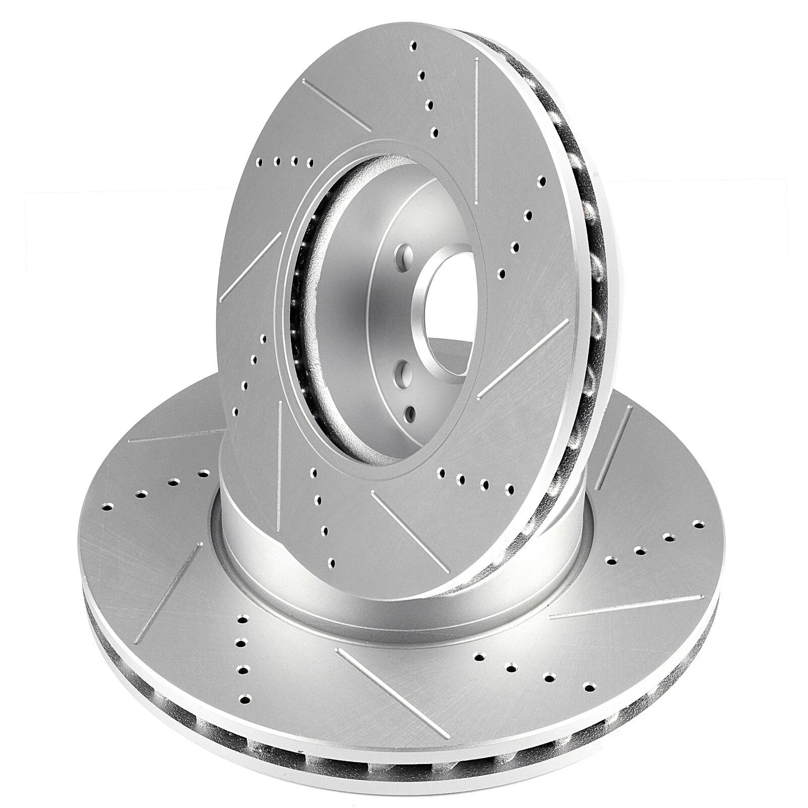 Set of 2 Front Disc Brake Rotors for Mercedes-Benz C230 C250 C300 SLK250