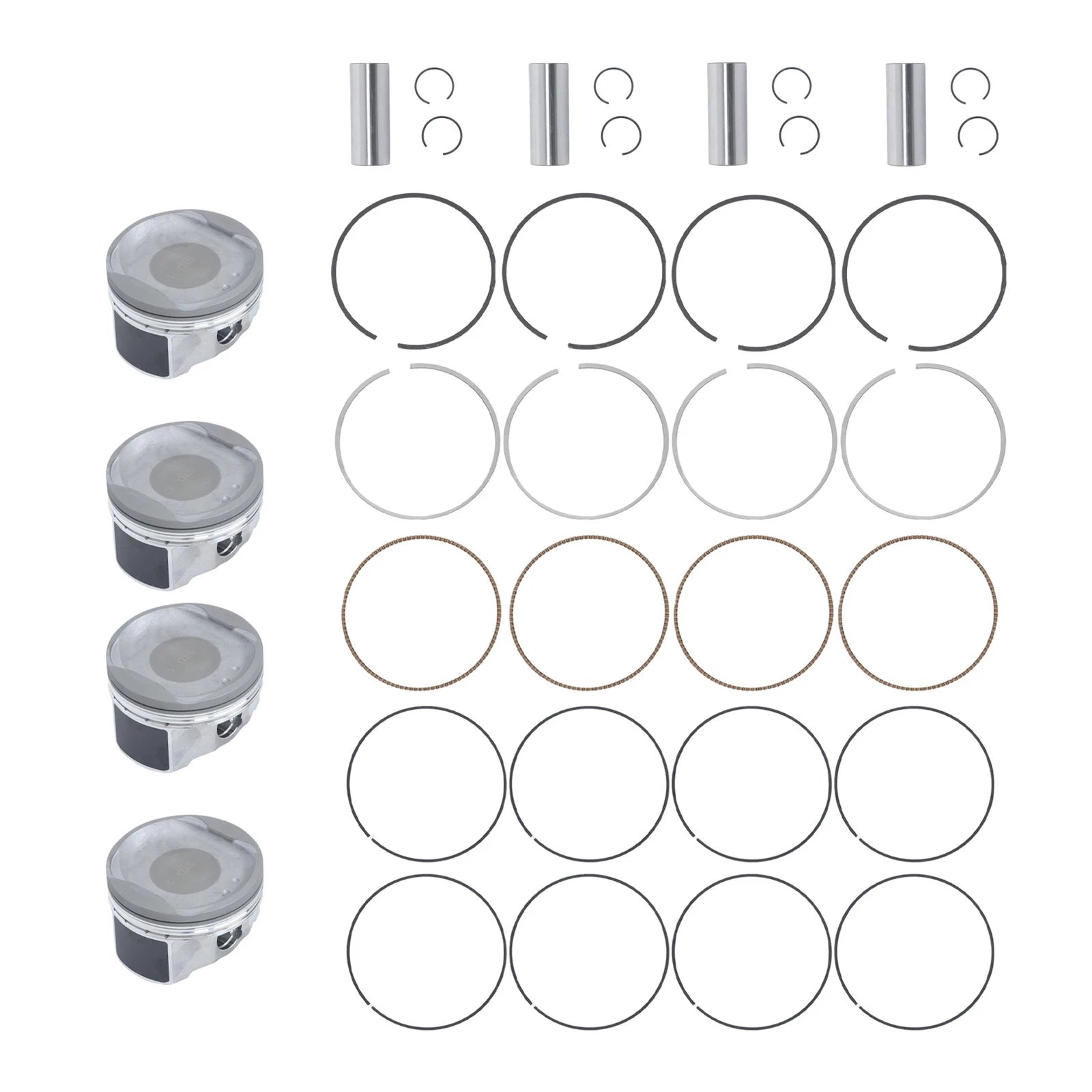 Pistons with Rings for Toyota Camry 2.4L (2007-2009)