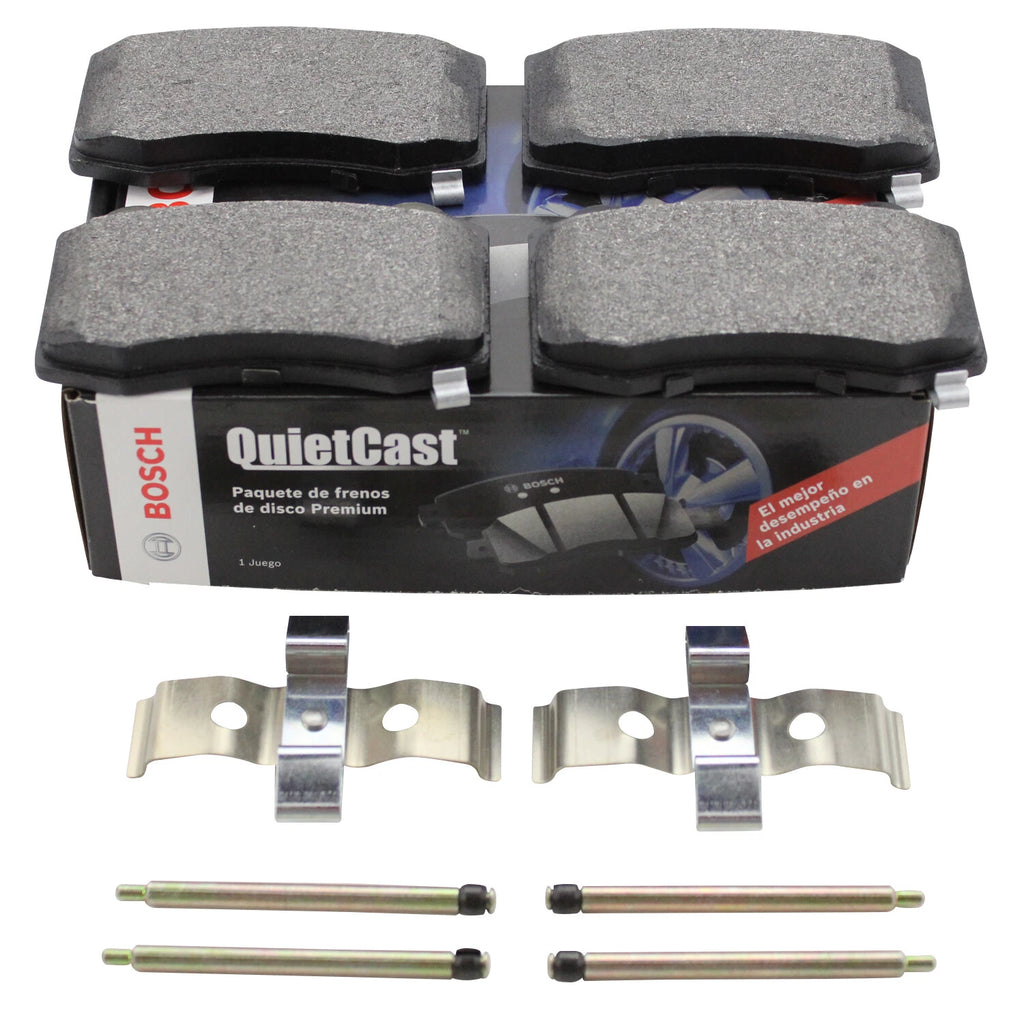 Set of 4 Bosch QuietCast Rear Semi-Metallic Brake Pads for CTS Camaro 300 Charger F430