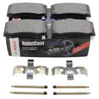 Set of 4 Bosch QuietCast Rear Semi-Metallic Brake Pads for CTS Camaro 300 Charger F430