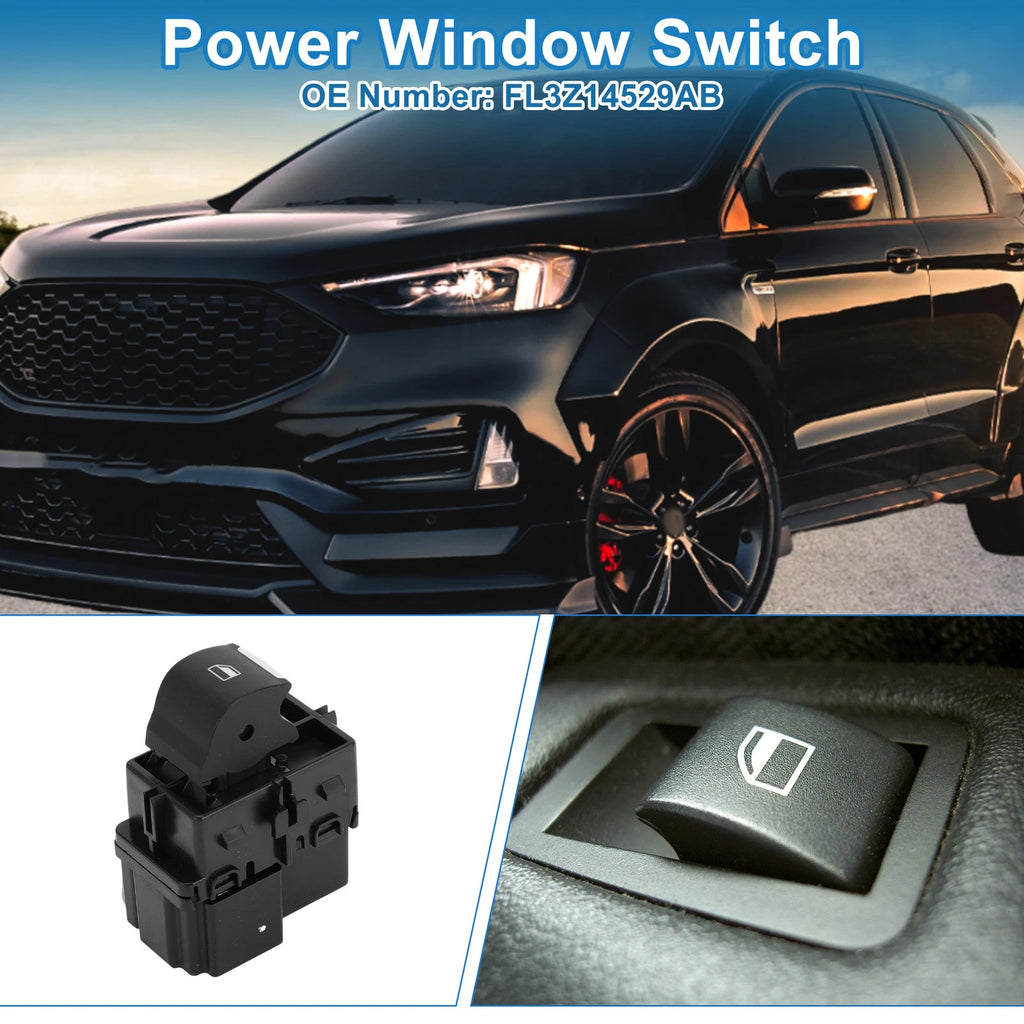 Rear Power Window Switch for Ford Edge, Expedition, F-150 (2015–2023) No.FL3Z14529AB