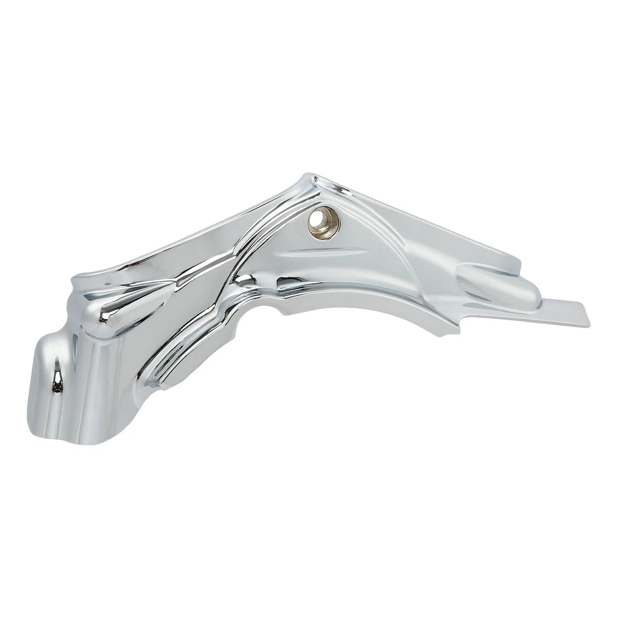 Chrome Cylinder Base Side Cover for Harley Electra Street Road Glide (2007–2016)