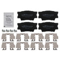 Set of 4 Rear Ceramic Brake Pads for Toyota Avalon (2008–2018), Matrix (2009–2013)