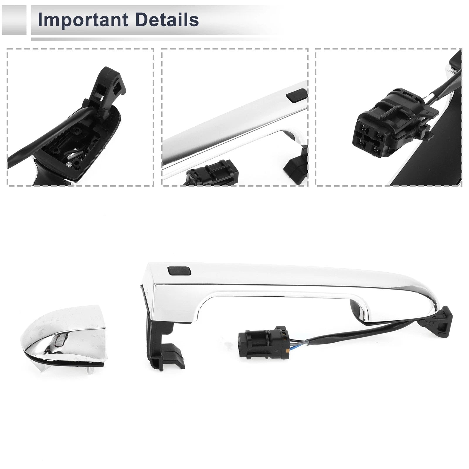 Front Right Door Handle for Kia Forte (2010–2013) No. 826511M210