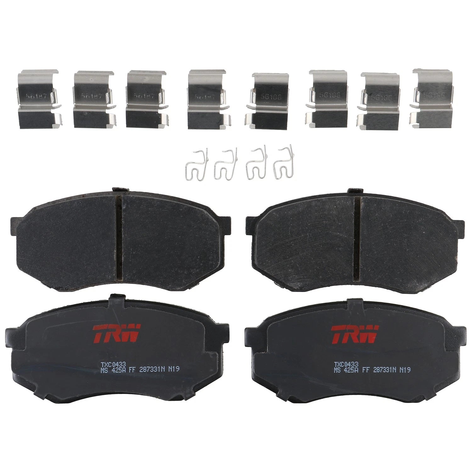 Disc Brake Pad Set for Toyota Tacoma (1995–2004)