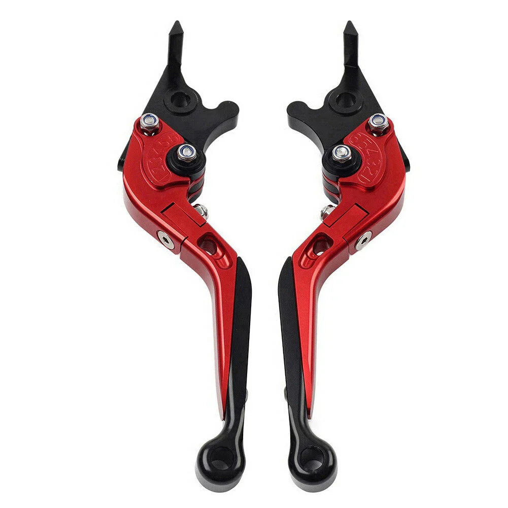 Red Extendable Brake Clutch Levers for Honda CB600 CB599 CB919 (98-06)