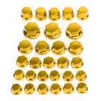 30pcs Hexagon Socket Screw Covers for Motorcycle (Universal)