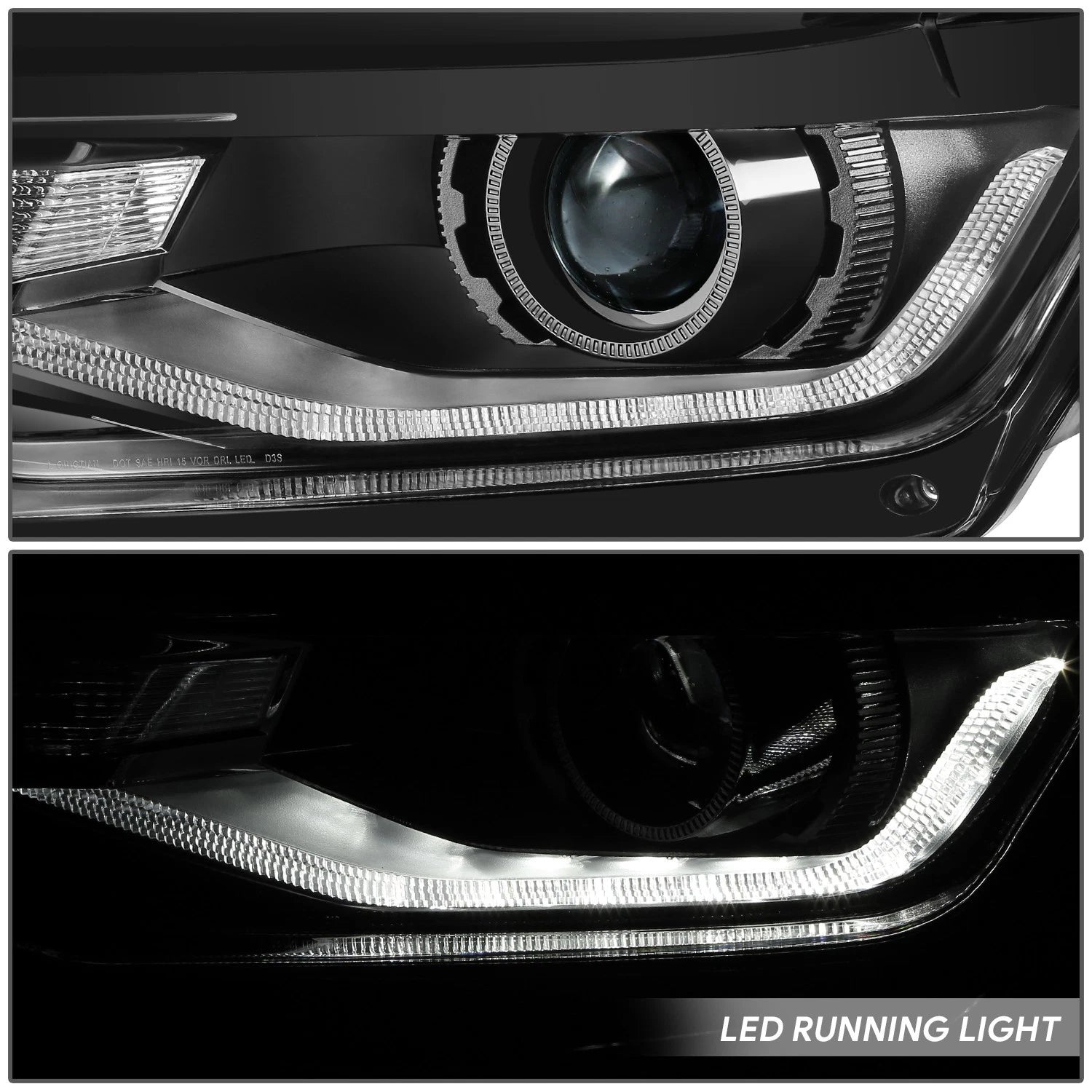 Driver Left HID Xenon Projector Headlight for Chevrolet Camaro (2016–2022)