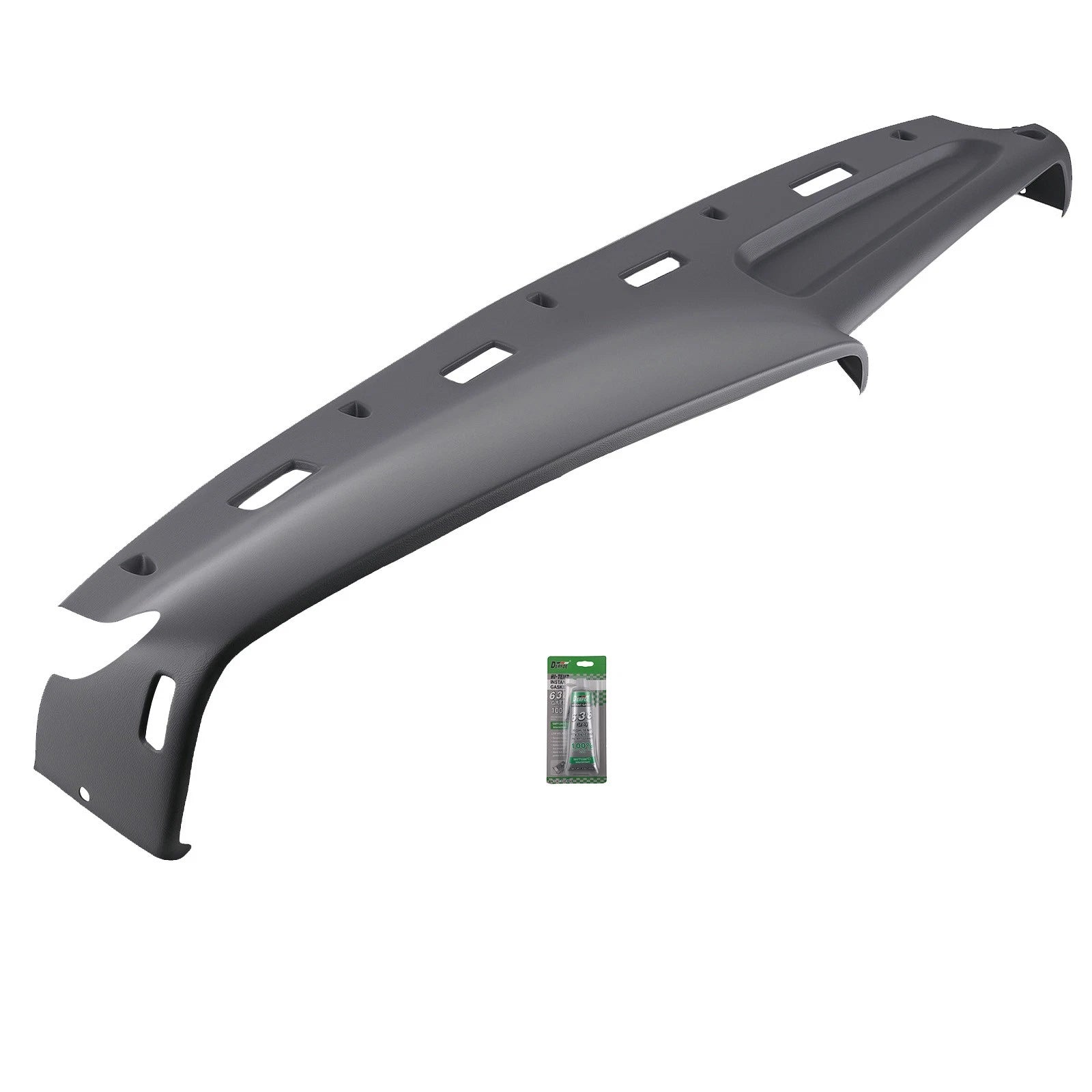 Black ABS Dash Cover Overlay for Dodge Ram 1500 2500 3500 (1994–1997)