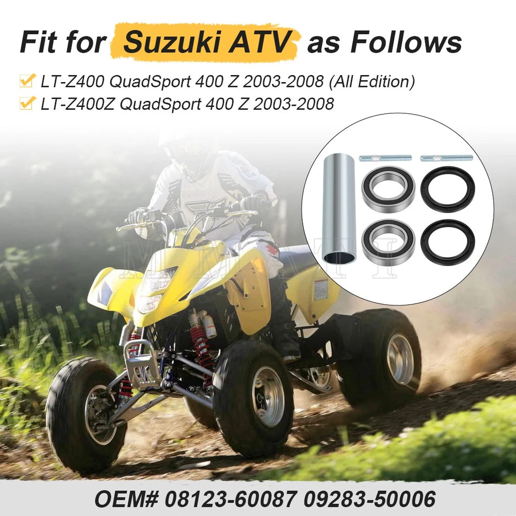 Rear Axle Hub Repair Kit for Suzuki LTZ400Z Quadsport Z400 (2003–2008) #64731-07G00