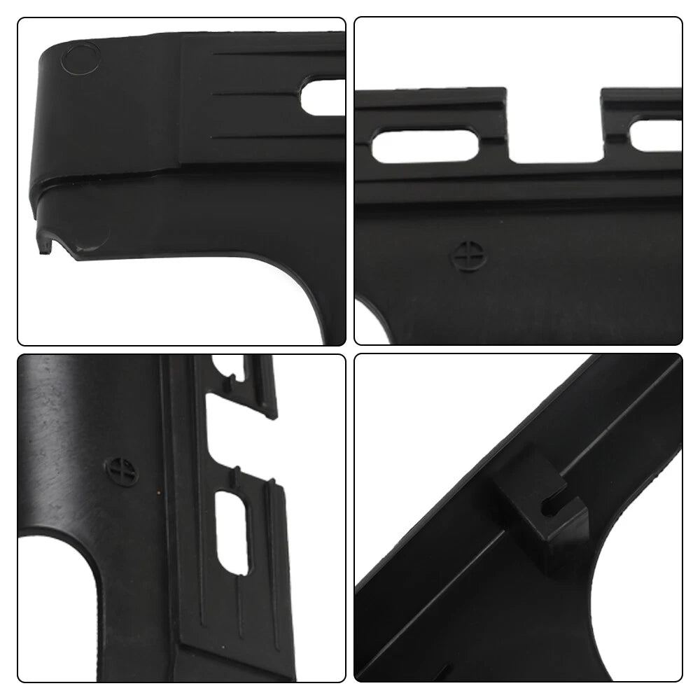 Set of 2 Rear Bumper End Cap Step Pads for Ford F250 F350 F450 (2017–2022)
