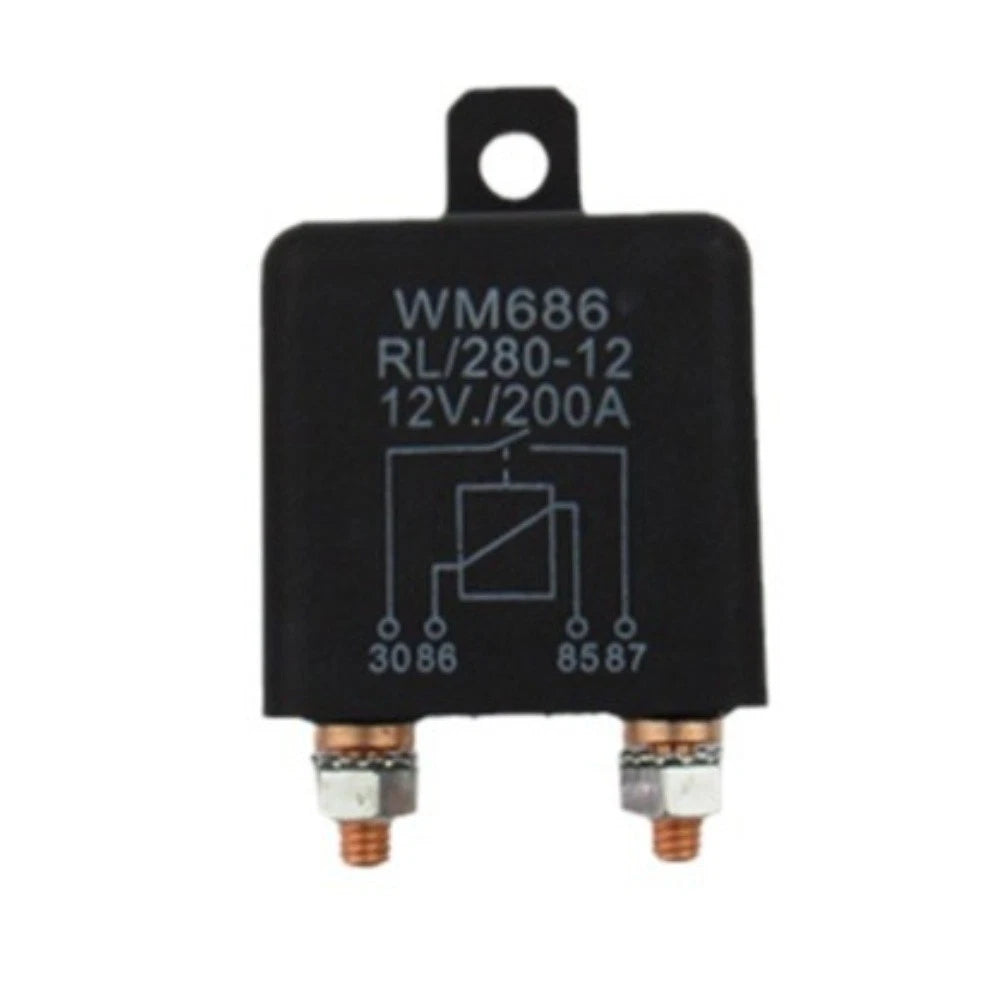 12V 200 Amp Heavy Duty Relay 2 Pin for Cars Vans Boats (2000–2023)