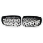 Gloss Black Front Grille for BMW 1 Series (E81 E82 E87 E88) (2008–2011)