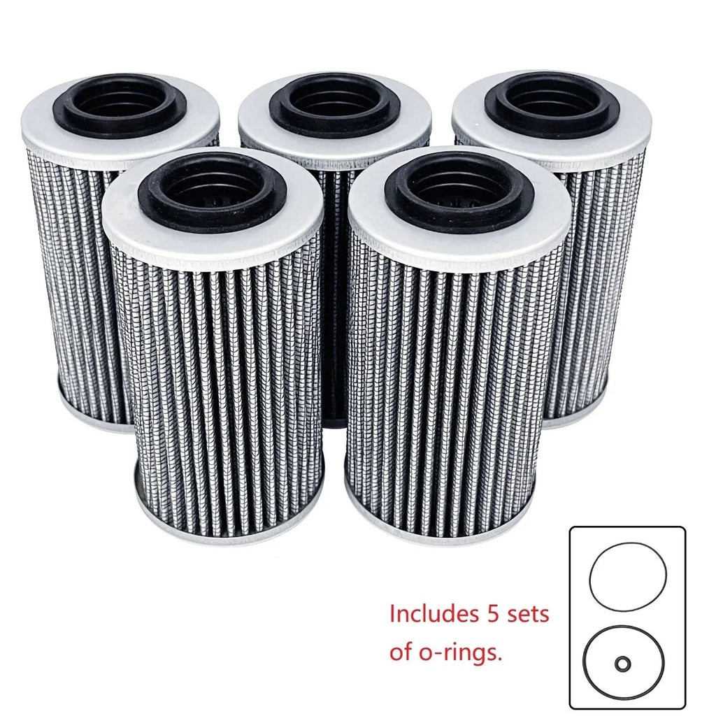 5-Pack Performance Mesh Oil Filter for Sea-Doo GTX RXP RXT 300 (2017–2023)