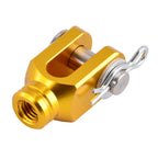 CNC Rear Brake Pedal Clevis for Suzuki RM80 RM85 (1998–2017) RM125 RM250 (2001–2013) Gold