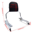 Sissy Bar Backrest for Harley Fat Boy (2018–2020) Chrome Standard