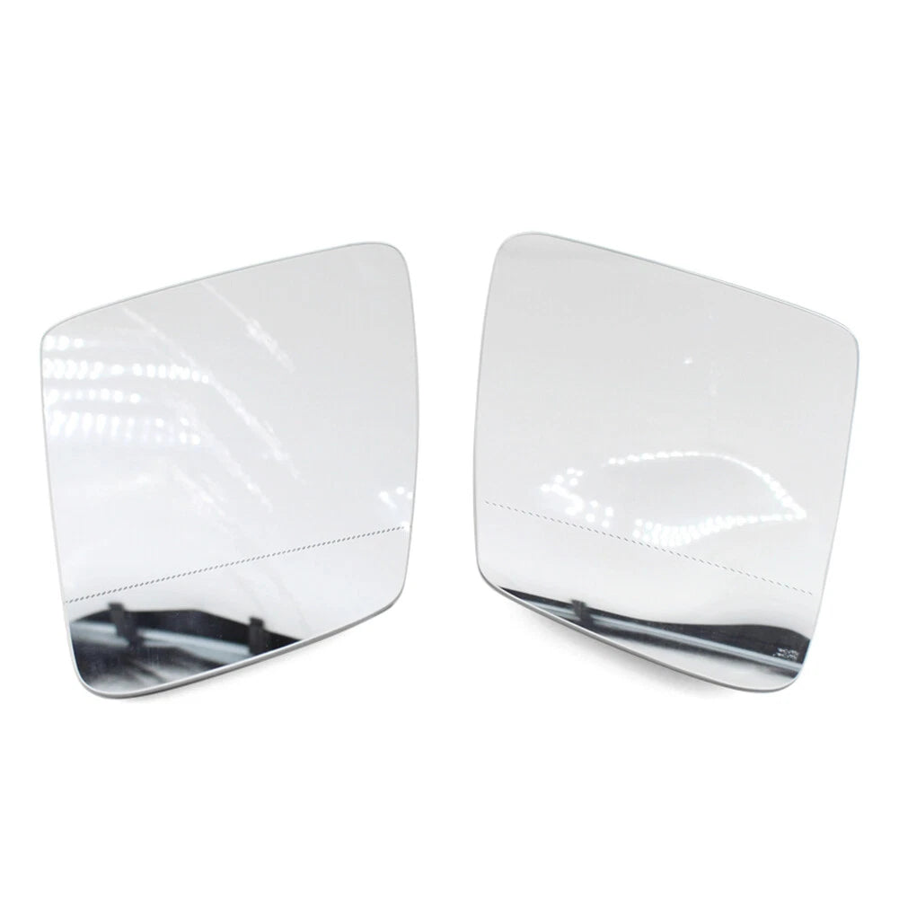 2X Rearview Mirror Glass for Mercedes Benz C E S GLK CL CLS W204 W212 W221
