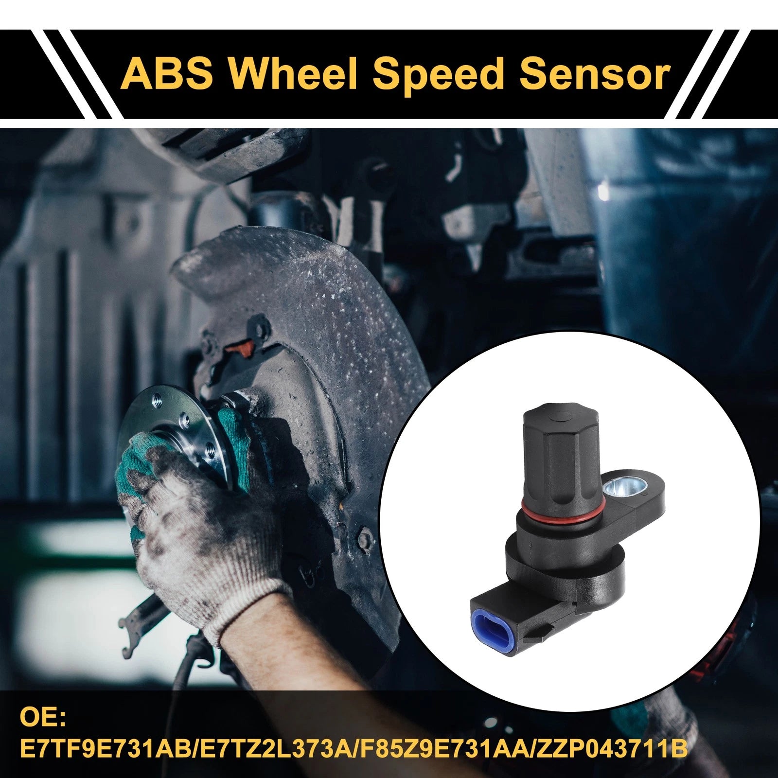 ABS Wheel Speed Sensor No.E7TF9E731AB/E7TZ2L373A for Ford F-350 Super Duty (1999–2004)
