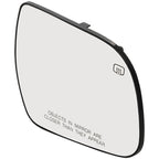 Heated Mirror Glass for Toyota Sienna (2011–2014) Right Convex with Backing Plate