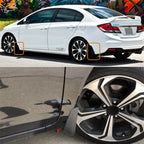 Set of 4 Splash Guards Mud Flaps for Honda Civic (2012–2015) Sedan