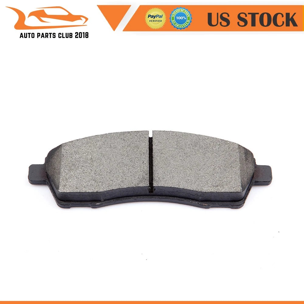 Front Rear Brake Calipers + Ceramic Pads for Ford Excursion (2000–2005)