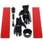 Hydraulic Shop Press Accessory Kit 50T for Press Plates & Punches (6 Piece)
