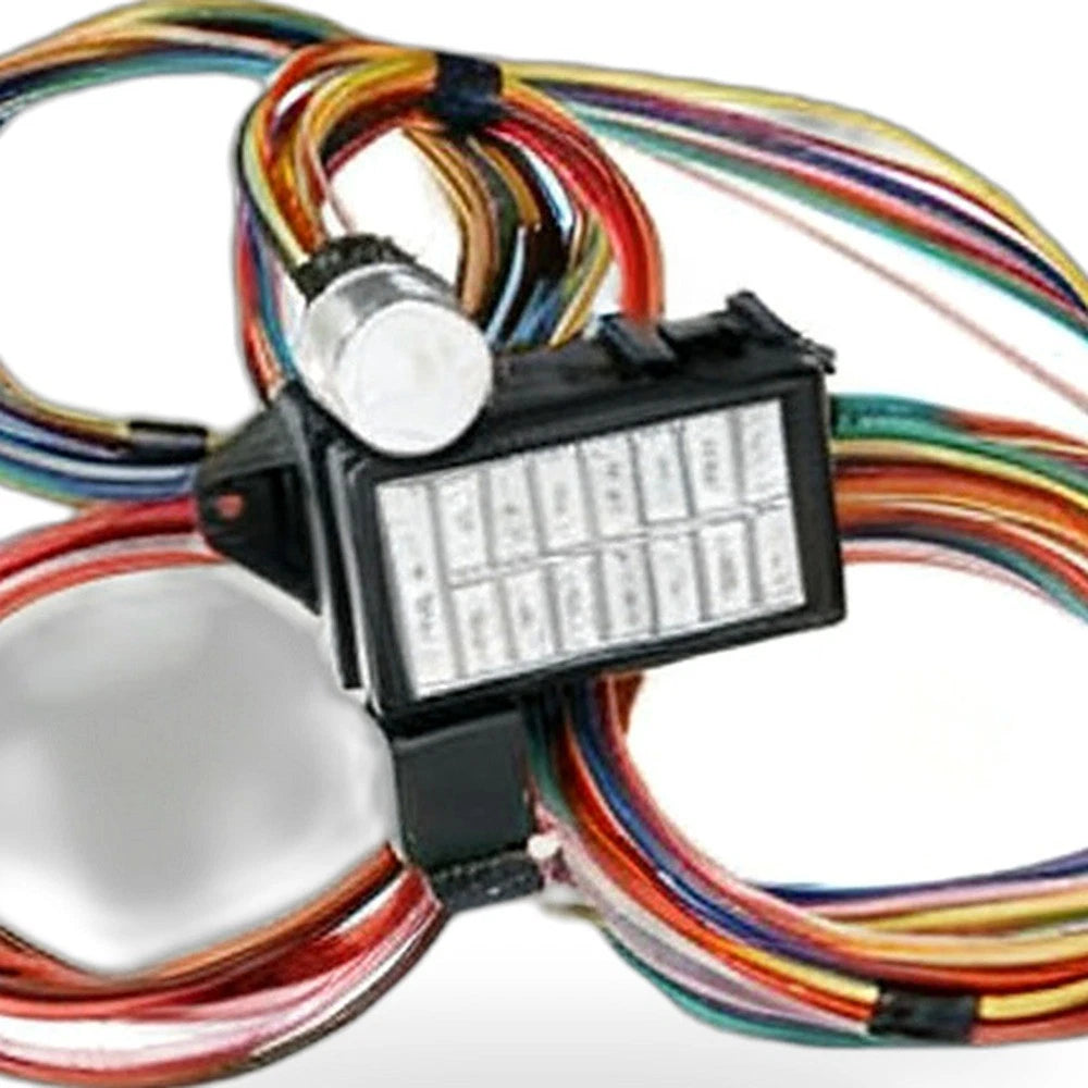 14 Circuit Wiring Harness for Universal Hot Rod (Custom)