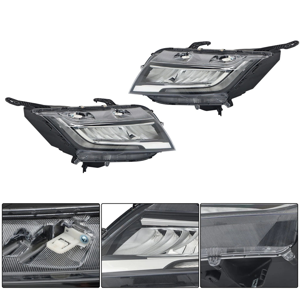 LED Replacement Headlights for Honda Odyssey (2018-2020) Clear Lens