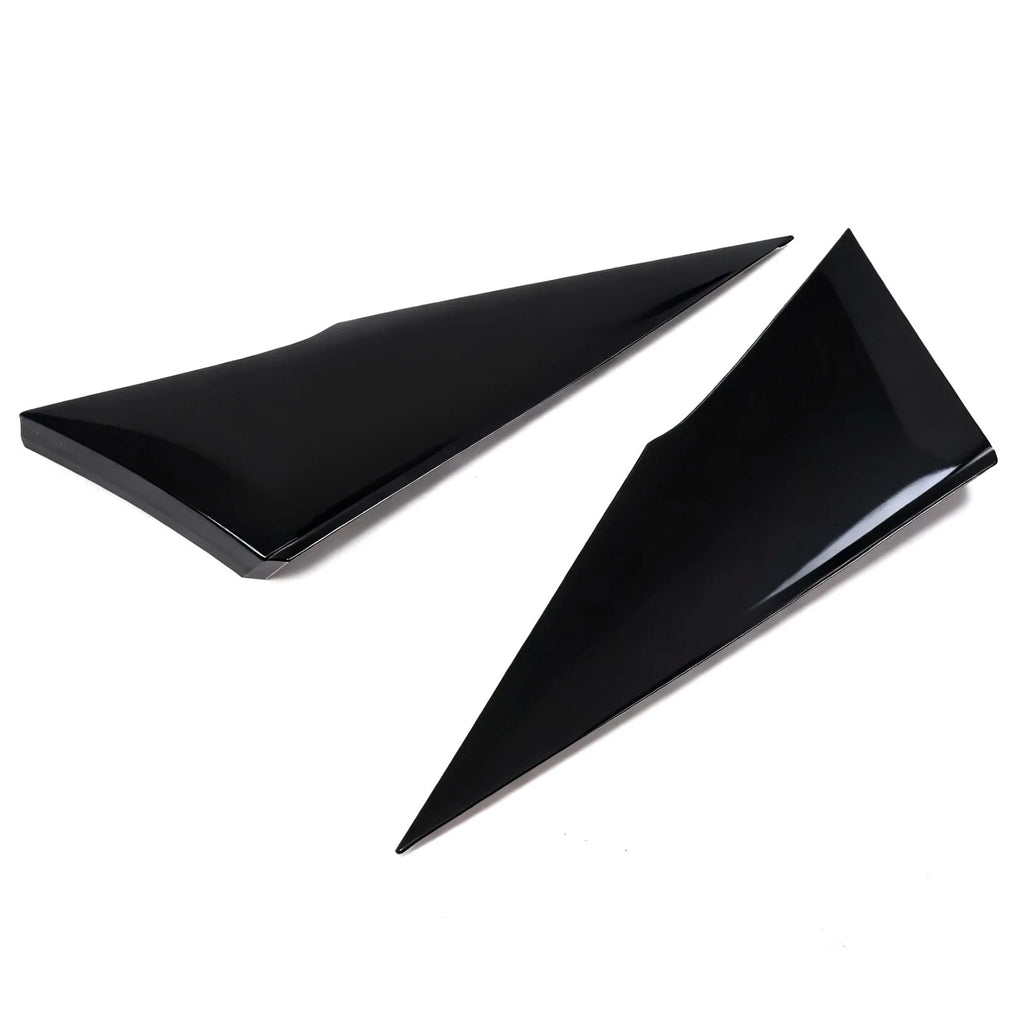Gloss Black Rear Quarter Moldings Cover Panel for Toyota Prius Prime (2016-2022)