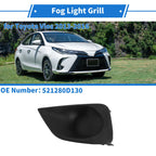 Front Left Fog Light Grill No. 521280D130 for Toyota Vios (2013–2016)