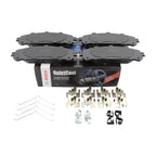 Set of 4 Bosch QuietCast Front Ceramic Brake Pads for NX300 RX350 Highlander Sienna (2015–2021)