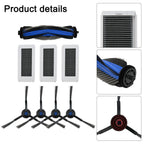 Main Brush Filter Set for Ecovacs Deebot N30 N30 Pro (2020–2023)